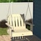 Highwood Usa Lehigh Single Seat Swing Outdoor Furniture for Patio, Backyard, Garden AD-PORL3-WAE - alternate 2